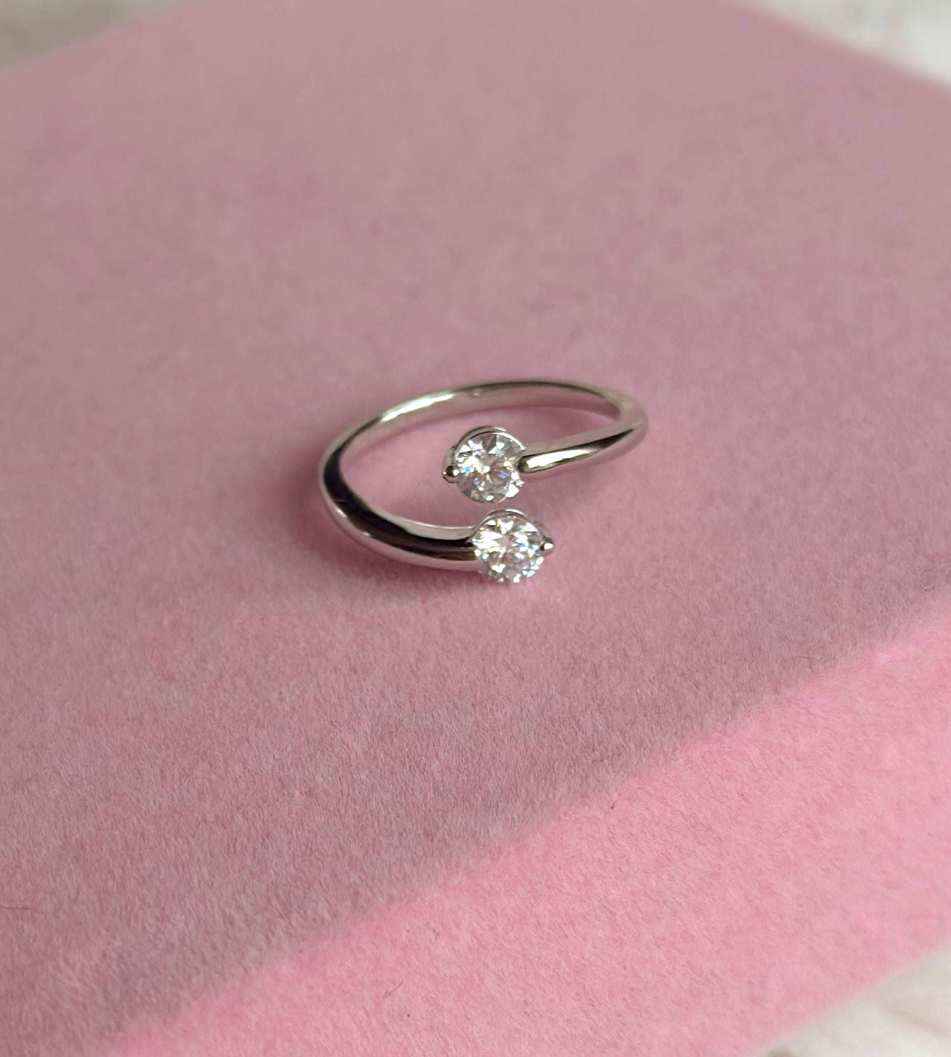 Snowdrop ring hot sale