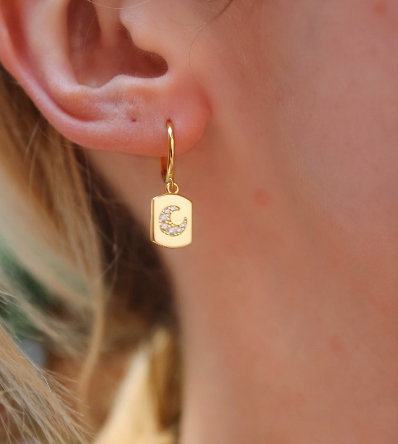 Luna Huggie Earrings