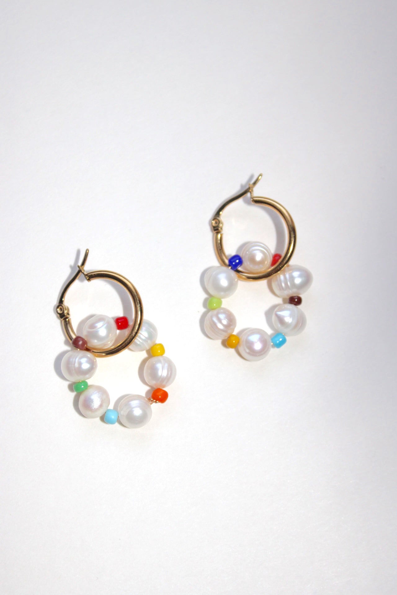 Funky Pearl Earrings