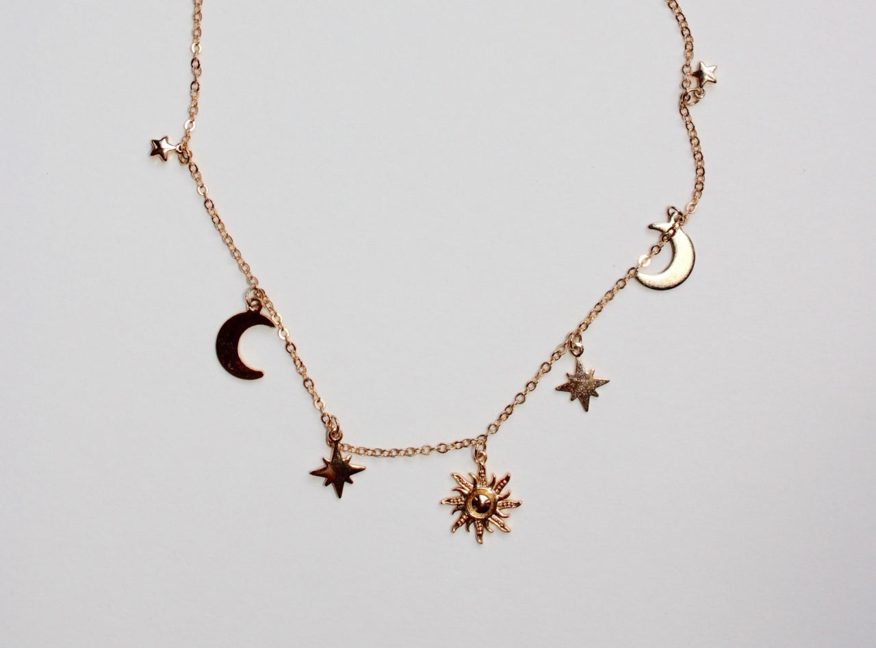 Celestial Pendant Necklace